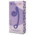 Snail Vibe Curve - 2-i-1 klitorisstimulator og vibrator (lilla)
