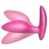 We‑Vibe Ditto+ - App-styrt analvibrator (rosa)