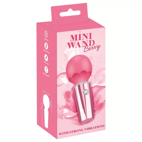 You2Toys Mini Wand - oppladbar massasjevibrator (rosa)