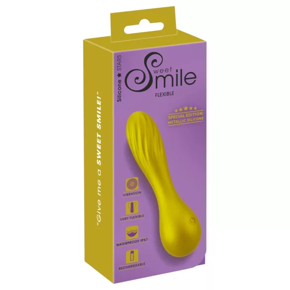 Sweet Smile - Metallic Vibe mini-vibrator (gul)