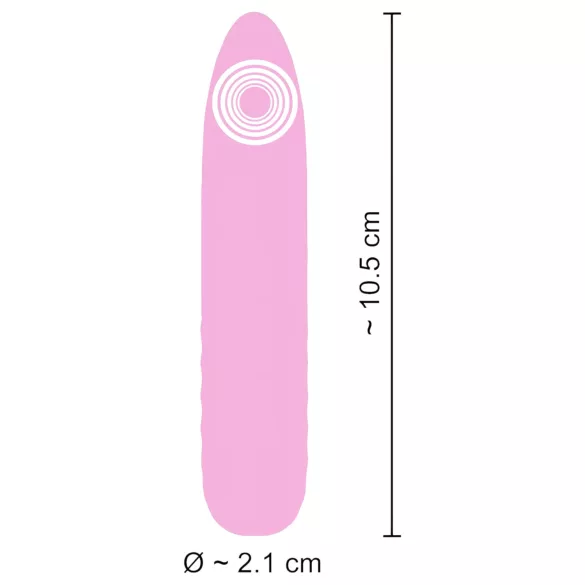 Cuties - mini vibrator (rosa)