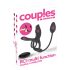 Couples Choice - multifunksjonell vibrasjons penisring (svart)