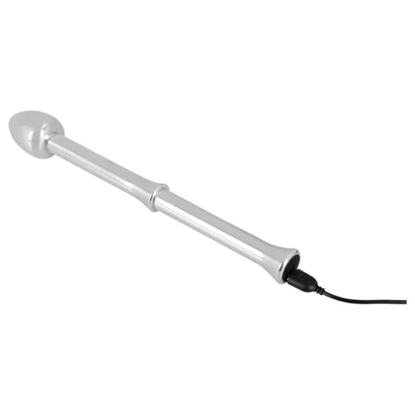 Rebel - metall prostata‑vibrator (sølv)