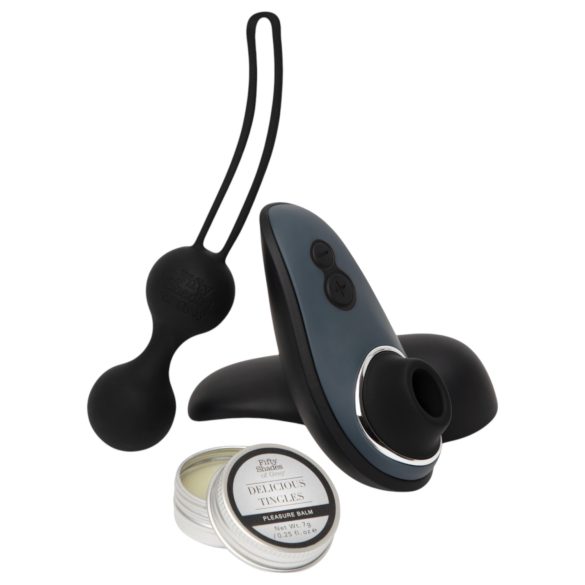 Womanizer Desire Blooms - Luksussett i sort