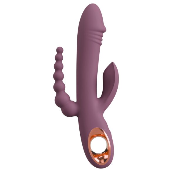 You2Toys - trippelarmet oppladbar vibrator (lilla)