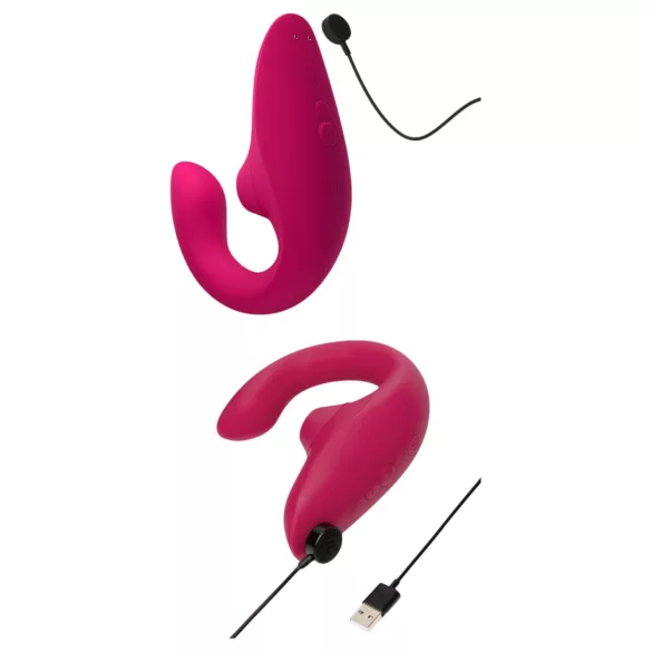 Womanizer Blend - G-punkt-vibrator og klitorisstimulator (rosa)