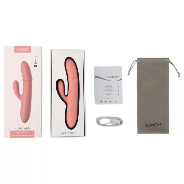 Svakom Mora Neo - smart klitorisarm, perlevibrator (rosa)
