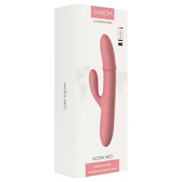 Svakom Mora Neo - smart klitorisarm, perlevibrator (rosa)