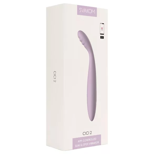 Svakom Cici 2 - smart G-punktvibrator (lilla)