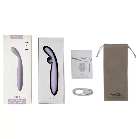 Svakom Cici 2 - smart G-punktvibrator (lilla)