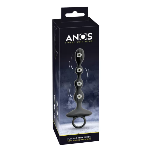 Anos - 2-motors analvibrator med bevegelige kuler (svart)
