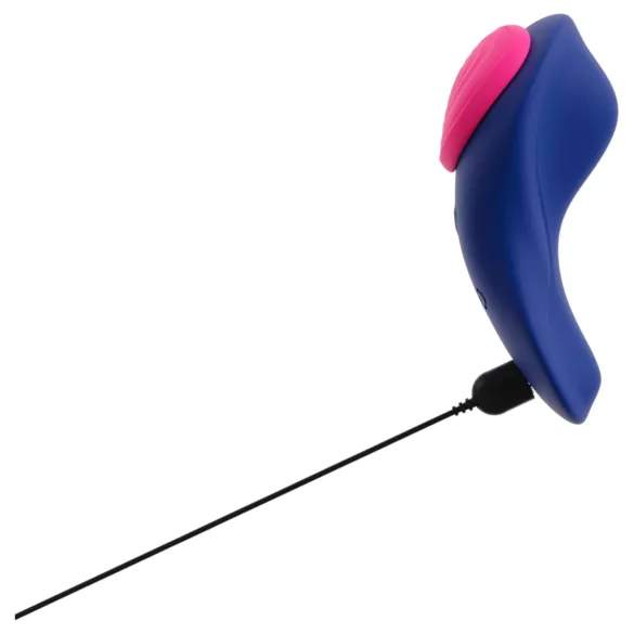 Smile RC Trusevibrator med fjernkontroll (blå)