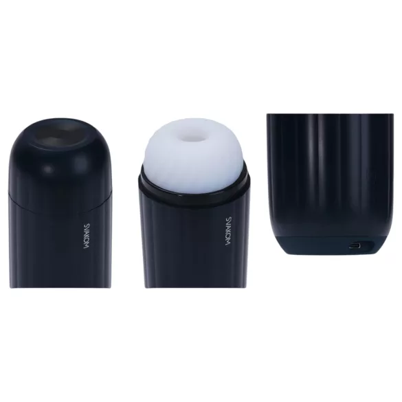 Svakom Sam Neo 2 - smart masturbator (svart-hvitt)