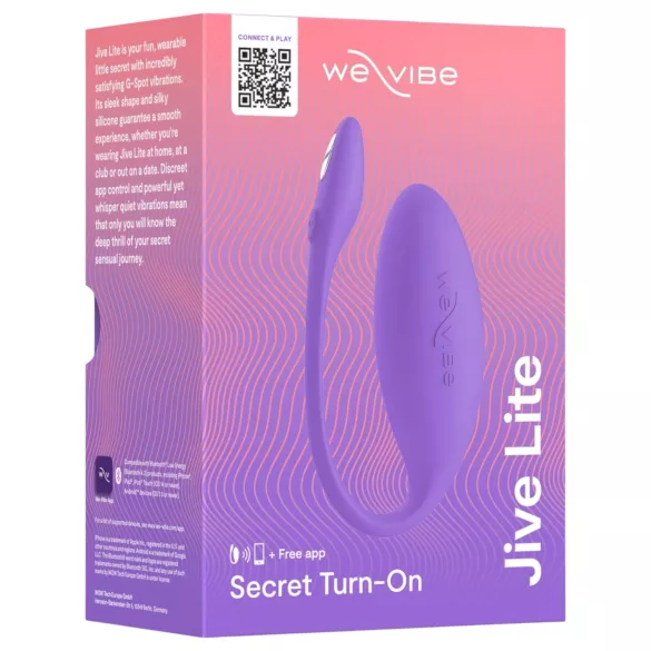 We-Vibe Jive Lite - bærbart appstyrt vibrerende egg (lilla)