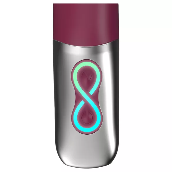 Excellent Power Titanz - oppladbar G-punkt-vibrator (burgunder)