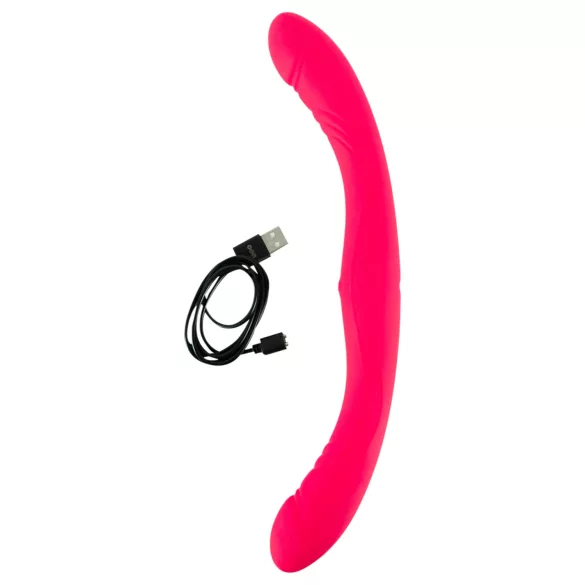 Couples Choice - dobbeltsidig vibrator (rosa)