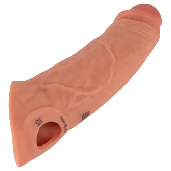 Realistixxx - Radiostyrt Vibrerende Penishylse - Naturlig (20 cm)