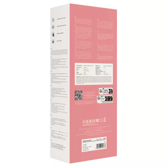 Svakom Ava Neo - smart app-styrt støtende G-punktvibrator (rosa)