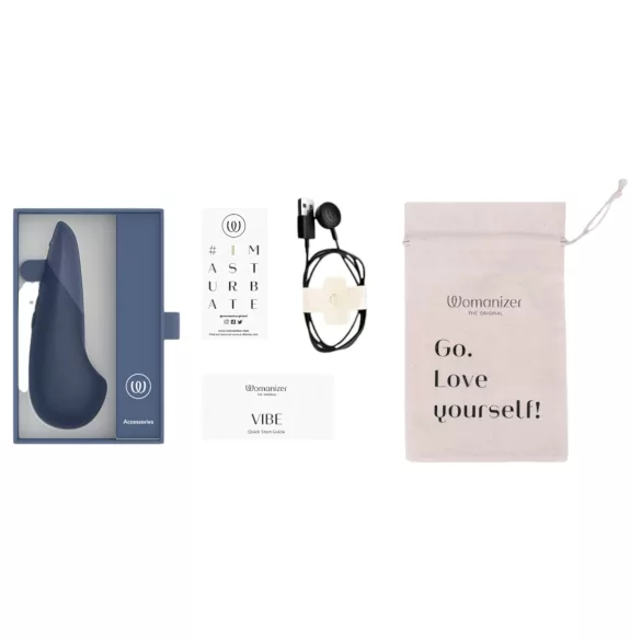 Womanizer Vibe - klitorisvibrator (blå)