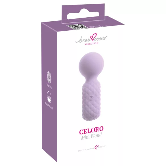 Beau Coeur Celoro - mini massasjevibrator (lilla)