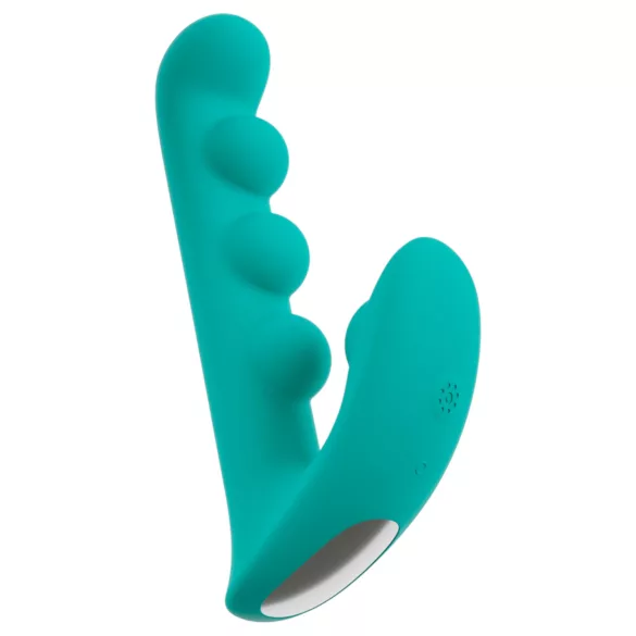 Beau Coeur Sylora - perler 2i1 vibrator (grønn)