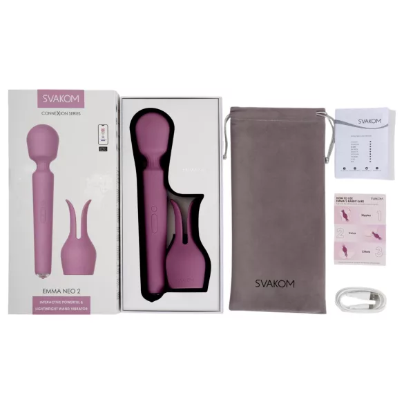 Svakom Emma Neo 2 - smart masserende vibrator (lilla)