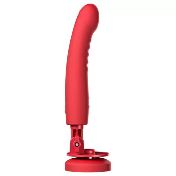 Lovense Mission 2 - App-styrt vibrator med sugekopp (rød)