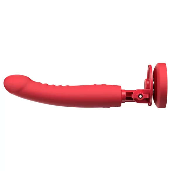 Lovense Mission 2 - App-styrt vibrator med sugekopp (rød)