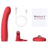 Lovense Mission 2 - smart vibrator med sugekopp (rød)