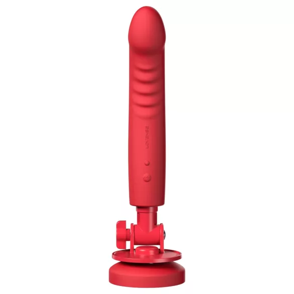 Lovense Mission 2 - App-styrt vibrator med sugekopp (rød)