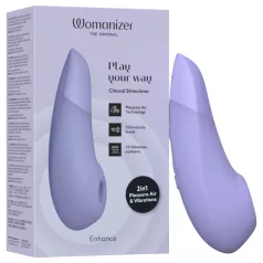   Womanizer Enhance - klitorisstimulator med luftbølger (lilla)