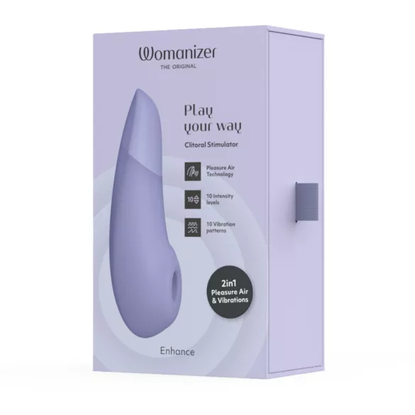 Womanizer Enhance - klitorisstimulator med luftbølger (lilla)