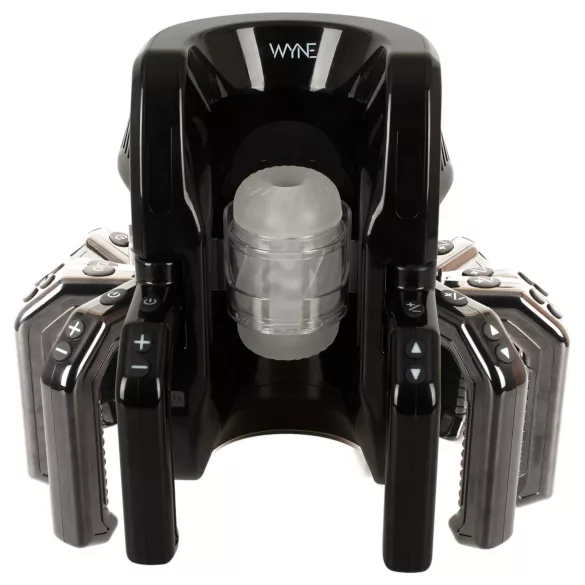 WYNE 10 - Automatisk Masturbator med Håndtak (Svart)