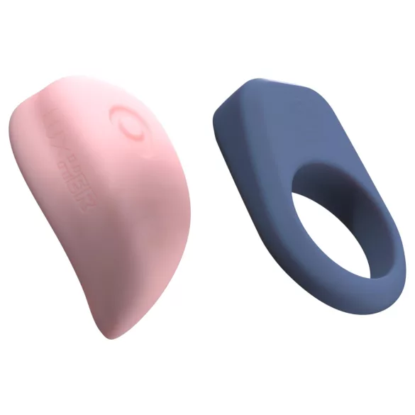 LUXUS Climax Together by Kiiroo - magnetisk, app-styrt parvibrator-sett