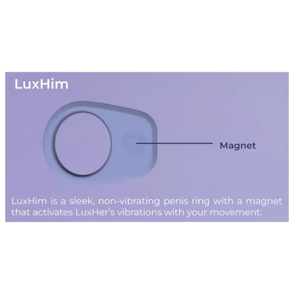 LUXUS Climax Together by Kiiroo - magnetisk, app-styrt parvibrator-sett