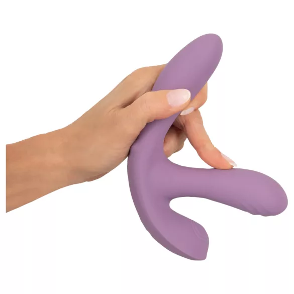 Beau Coeur Mireva - trippelarmer, fjernstyrt vibrator (lilla)