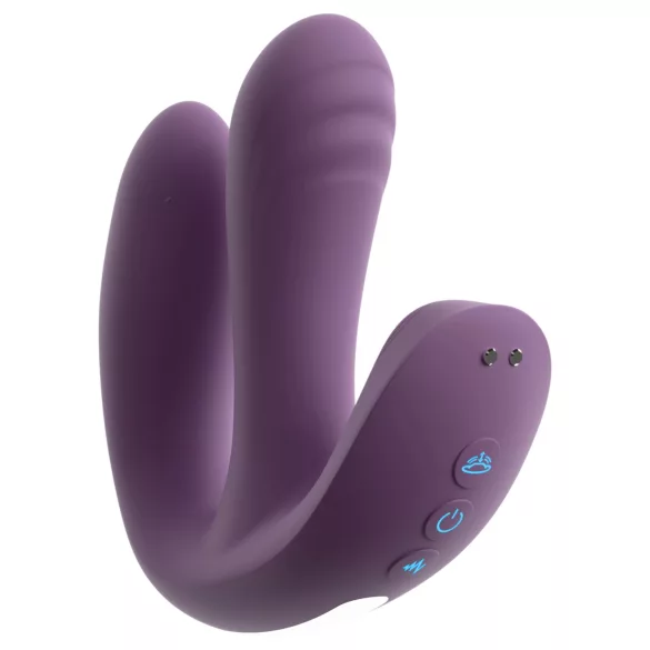 Beau Coeur Mireva - trippelarmer, fjernstyrt vibrator (lilla)