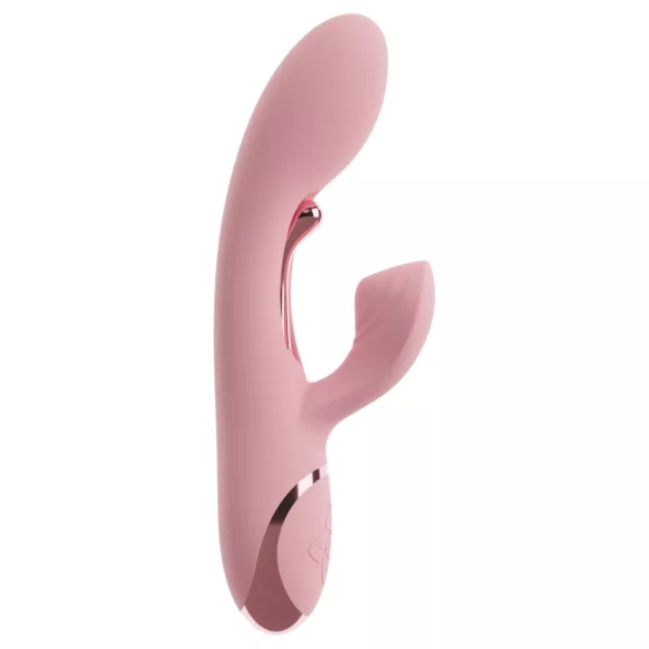 Beau Coeur Avenor - tungeformet G-punktvibrator med klitorisstimulator (rosa)