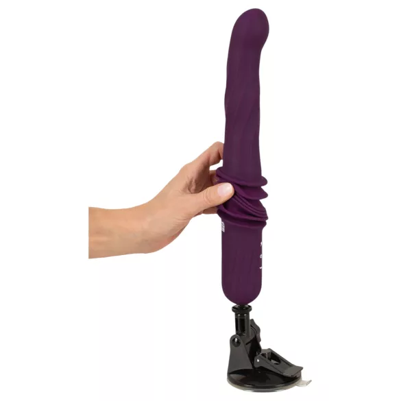 You2Toys - fjernstyrt, oppvarmet støtvibrator (lilla)