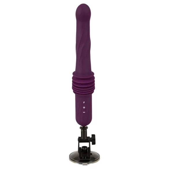 You2Toys - fjernstyrt, oppvarmet støtvibrator (lilla)