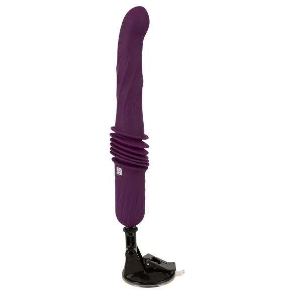 You2Toys - fjernstyrt, oppvarmet støtvibrator (lilla)