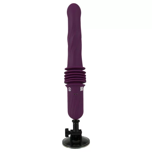 You2Toys - fjernstyrt, oppvarmet støtvibrator (lilla)