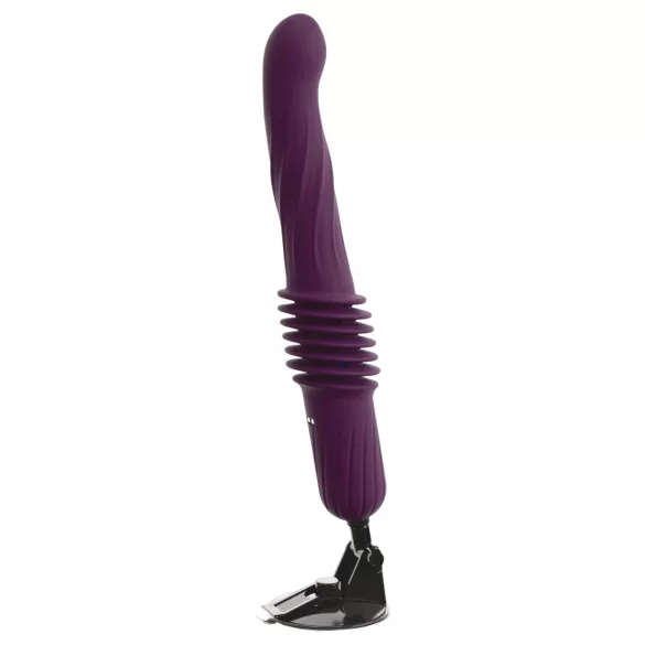 You2Toys - fjernstyrt, oppvarmet støtvibrator (lilla)