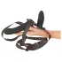 You2Toys - fjernstyrt dobbelt påsettbar vibrator (svart)