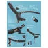 You2Toys - fjernstyrt dobbelt påsettbar vibrator (svart)