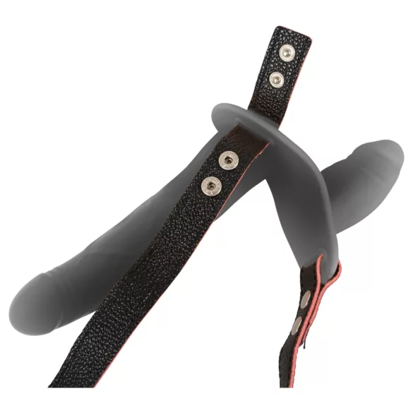 You2Toys - fjernstyrt dobbelt påsettbar vibrator (svart)