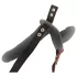 You2Toys - fjernstyrt dobbelt påsettbar vibrator (svart)