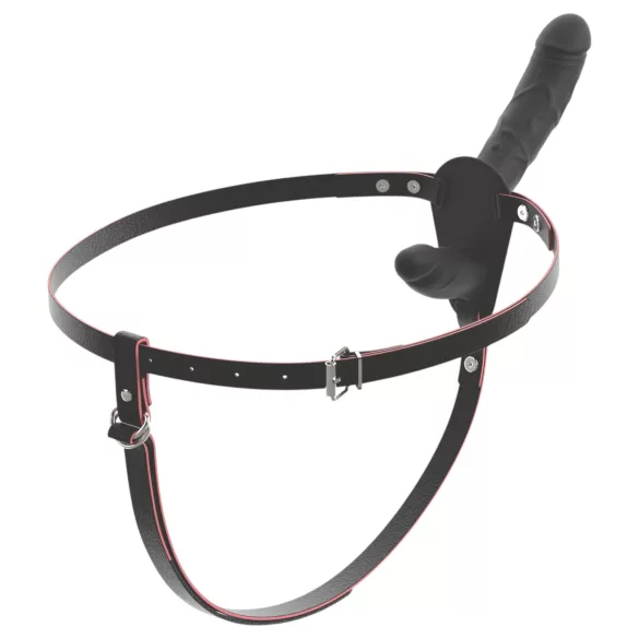 You2Toys - fjernstyrt dobbelt påsettbar vibrator (svart)