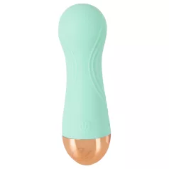 Cuties - oppladbar, vanntett mini-vibrator (grønn)
