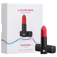 Lovense Exomoon - minivibrator i leppestiftform (svart)